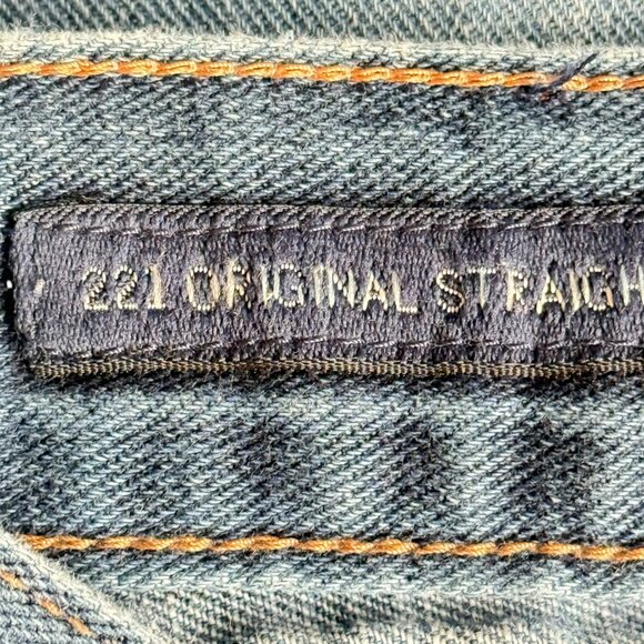 Lucky Brand 221 Original Straight Leg Jeans Mens 36 x 34 Medium Wash - Picture 5 of 14